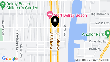 Map of 314 E Mallory Circle 314, Delray Beach FL, 33483