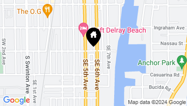 Map of 535 N Mallory Circle, Delray Beach FL, 33483