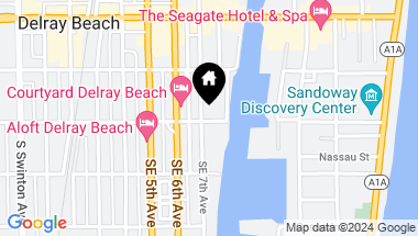 Map of 711 SE 2nd Street, Delray Beach FL, 33483