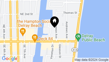 Map of 50 Seabreeze Avenue, Delray Beach FL, 33483
