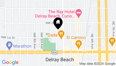 Map of 111 NW 1st Ave, Delray Beach FL, 33444