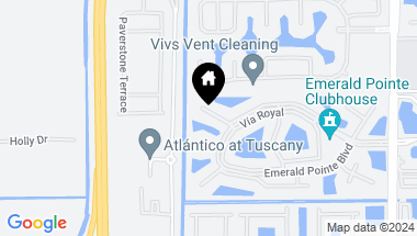 Map of 7906 Lake Sands Drive, Delray Beach FL, 33446