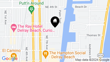 Map of 219 NE 8th Avenue, Delray Beach FL, 33483