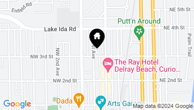 Map of 106 S Cannery Row Circle, Delray Beach FL, 33444