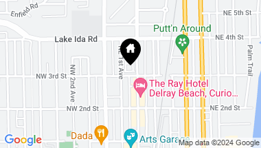 Map of 114 S Cannery Row Circle, Delray Beach FL, 33444