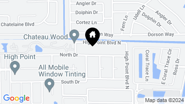 Map of 1060 North Drive B, Delray Beach FL, 33445