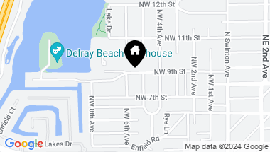 Map of 512 NW 9th Street, Delray Beach FL, 33444