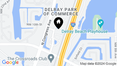 Map of 955 NW 17th Avenue D, Delray Beach FL, 33445