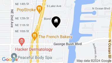 Map of 924 NE 9th Avenue, Delray Beach FL, 33483
