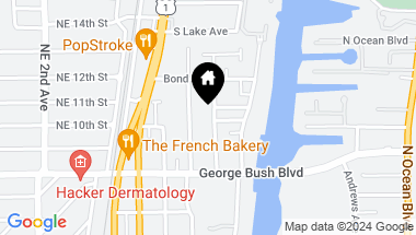 Map of 1000 NE 9th Avenue, Delray Beach FL, 33483
