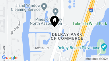 Map of 1251 NW 18th Avenue 7-B, Delray Beach FL, 33445