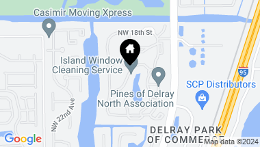 Map of 1241 NW 18th Avenue NW 103, Delray Beach FL, 33445