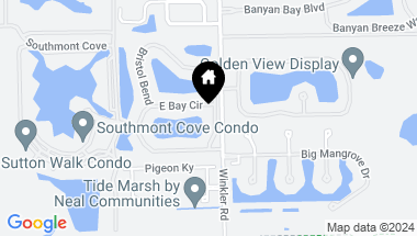 Map of 8781 E Bay CIR, FORT MYERS FL, 33908