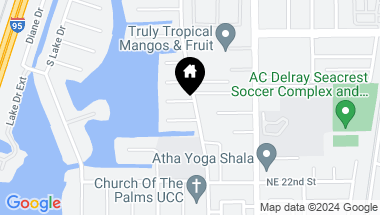 Map of 2 NW 24th Court, Delray Beach FL, 33444