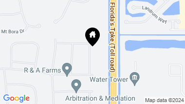 Map of 12560 Crested Butte Avenue, Boynton Beach FL, 33473