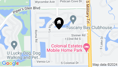 Map of 5170 Palazzo Place, Boynton Beach FL, 33437