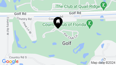 Map of 5 Par Club Circle, Village Of Golf FL, 33436