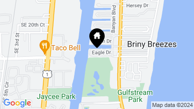 Map of 209 Eagle Drive D, Briny Breezes FL, 33435