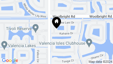 Map of 7413 Kahana Drive, Boynton Beach FL, 33437