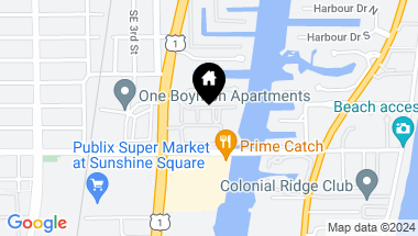 Map of 640 Snug Harbor Dr F12, Boynton Beach FL, 33435