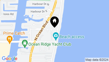 Map of 5720 Old Ocean Boulevard 4w, Ocean Ridge FL, 33435