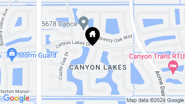 Map of 10727 Canyon Bay Lane, Boynton Beach FL, 33473