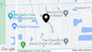 Map of 10719 Quail Covey Road Azalea, Boynton Beach FL, 33436
