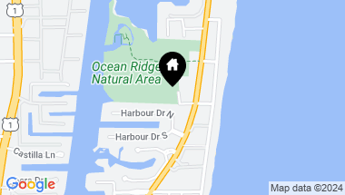 Map of 2 Whitney Way, Ocean Ridge FL, 33435