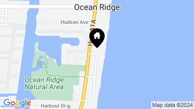 Map of 11497 Old Ocean Boulevard, Ocean Ridge FL, 33435