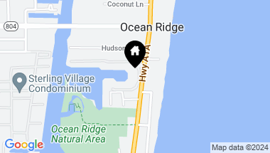 Map of 6110 N Ocean Boulevard 26, Ocean Ridge FL, 33435