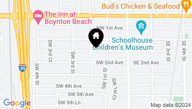 Map of 222 SW 1st Avenue, Boynton Beach FL, 33435