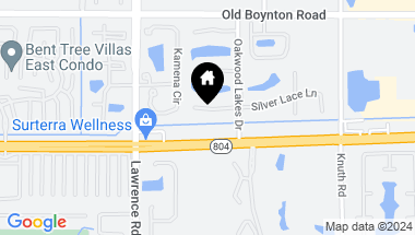 Map of 3792 Silver Lace Ln 3792, Boynton Beach FL, 33436