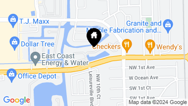 Map of 815 W Boulevard 14-106, Boynton Beach FL, 33426