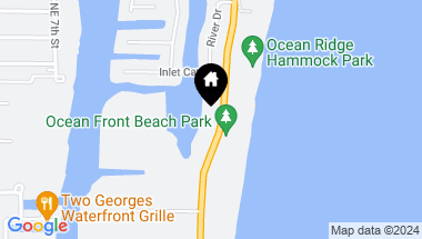 Map of 6530 N Ocean Boulevard 1110, Ocean Ridge FL, 33435