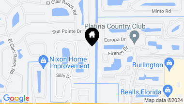Map of 9680 Sills Drive E 101, Boynton Beach FL, 33437