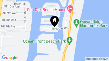 Map of 2 Inlet Cay Drive, Ocean Ridge FL, 33435