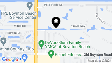 Map of 4817 Bucida Road, Boynton Beach FL, 33436