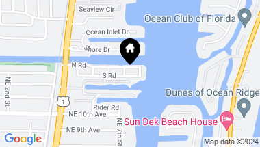 Map of 819 South Road, Boynton Beach FL, 33435