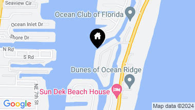 Map of 7 Sabal Island Drive, Ocean Ridge FL, 33435