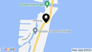Map of 6885 N Ocean Boulevard 3040, Ocean Ridge FL, 33435