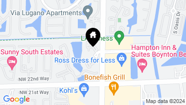 Map of 2307 N Congress Avenue 25, Boynton Beach FL, 33426