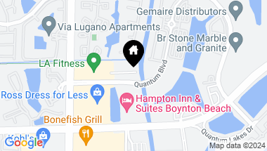 Map of 2425 Quantum Boulevard, Boynton Beach FL, 33426