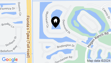 Map of 8280 Muirhead Circle, Boynton Beach FL, 33472