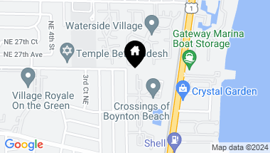 Map of 3 Crossings Circle G, Boynton Beach FL, 33435