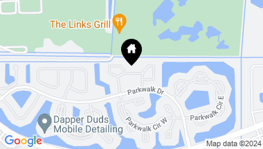 Map of 5929 Parkwalk Drive, Boynton Beach FL, 33472