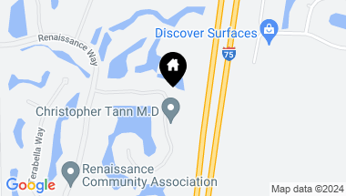 Map of 9559 Via Lago WAY, FORT MYERS FL, 33912
