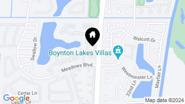 Map of 6703 Dryden Court, Boynton Beach FL, 33436