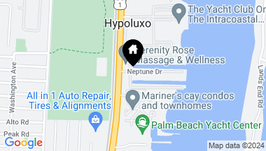 Map of 101 Neptune Drive, Hypoluxo FL, 33462