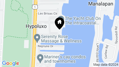Map of 167 Yacht Club Way 204, Hypoluxo FL, 33462