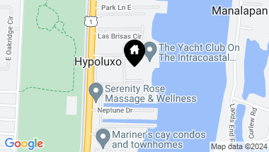 Map of 157 Yacht Club Way 204, Hypoluxo FL, 33462
